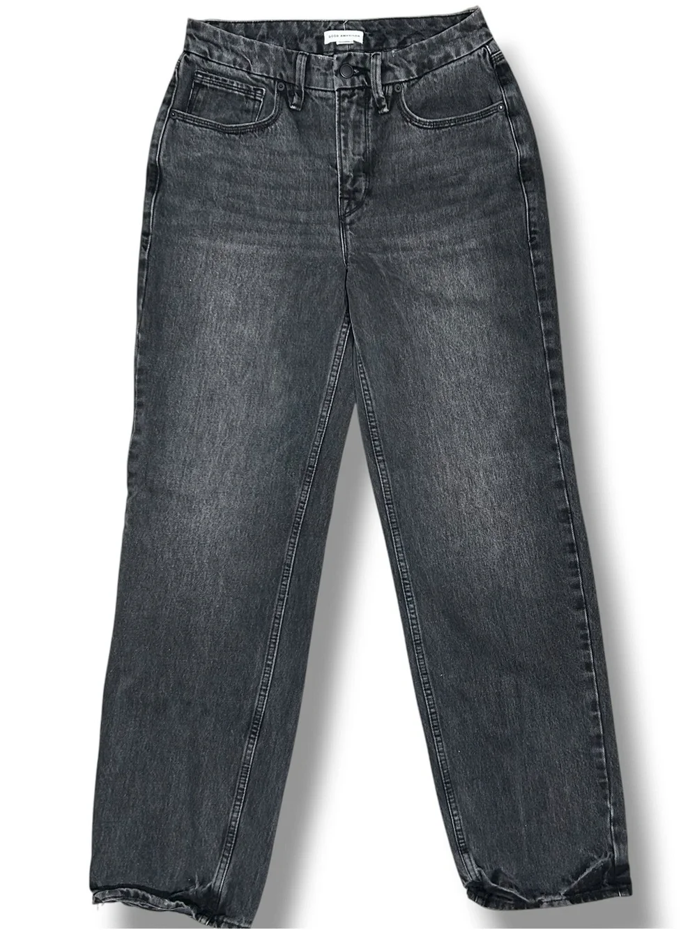Good American Good 90's Baggy Straight Leg Jeans - Picture 3 of 8